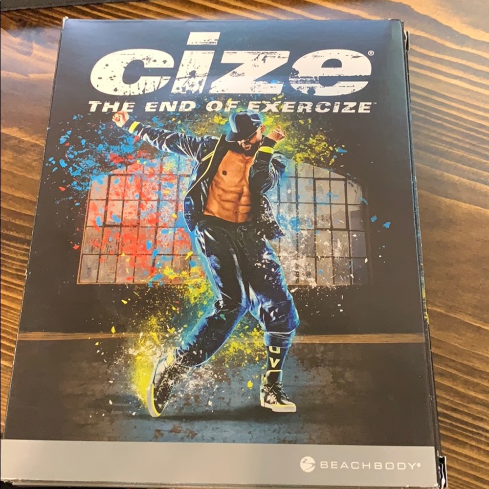 Beachbody Cize workout DVDs used